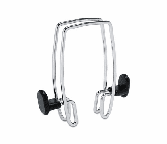 ABAPMHOOK2 Over-the-Panel Garment Hook, 2-Hook, 7/8 x 2 1/2 x 4 5/8 By ALBA