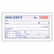 ABFDC2501 Receipt Book, 2 3/4 x 5 3/8, Two-Part, 50 Forms By CARDINAL BRANDS INC.