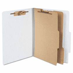 ACC15054 Pressboard, 25-Point, 8 1/2 x 11, Four-Section, Metallic Gray By ACCO BRANDS, INC.