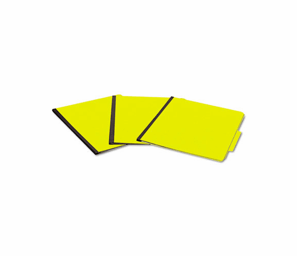 ACC15660 PRESSTEX ColorLife Pressboard, 15 Point, 8 1/2 x 11, Six-Section, Yellow By ACCO BRANDS, INC.
