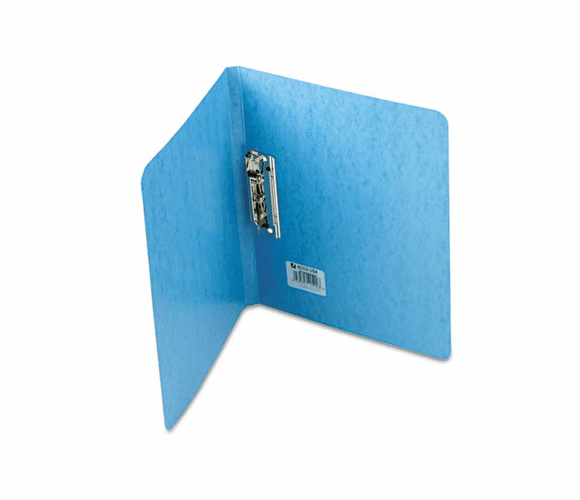 ACC42522 PRESSTEX Grip Punchless Binder With Spring-Action Clamp, 5/8" Cap, Light Blue By ACCO BRANDS, INC.