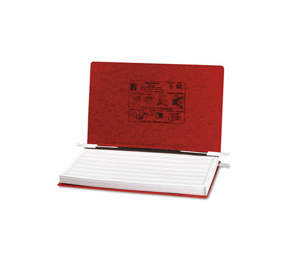 ACC54049 Pressboard Hanging Data Binder, 14-7/8 x 8-1/2 Unburst Sheets, Executive Red By ACCO BRANDS, INC.