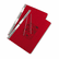 ACC54049 Pressboard Hanging Data Binder, 14-7/8 x 8-1/2 Unburst Sheets, Executive Red By ACCO BRANDS, INC.