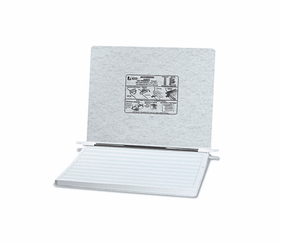 ACC54074 Pressboard Hanging Data Binder, 14-7/8 x 11 Unburst Sheets, Light Gray By ACCO BRANDS, INC.