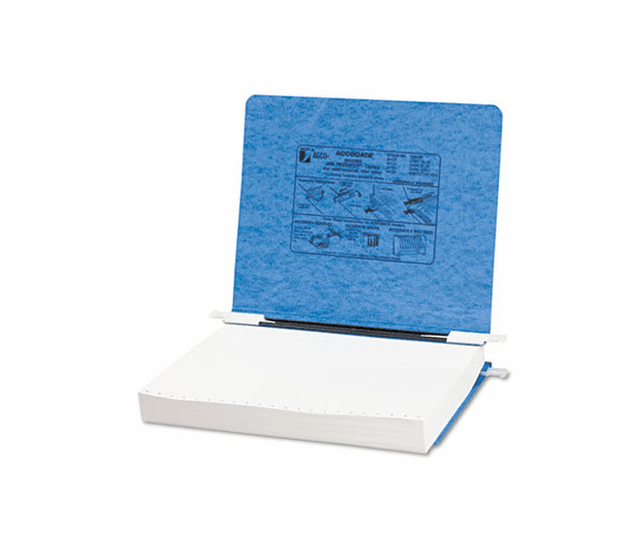ACC54122 Pressboard Hanging Data Binder, 11 x 8-1/2 Unburst Sheets, Light Blue By ACCO BRANDS, INC.