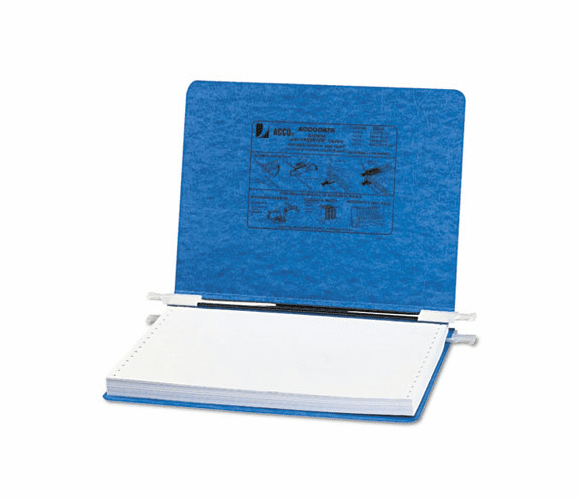 ACC54132 Pressboard Hanging Data Binder, 12 x 8-1/2 Unburst Sheets, Light Blue By ACCO BRANDS, INC.