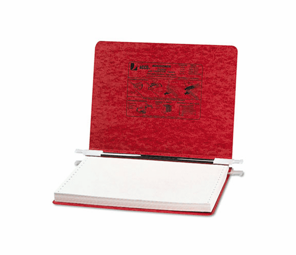 ACC54139 Pressboard Hanging Data Binder, 12 x 8-1/2 Unburst Sheets, Executive Red By ACCO BRANDS, INC.