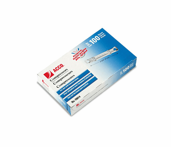 ACC70014 Compressors for File Fastener Prong Bases, 100/Box By ACCO BRANDS, INC.