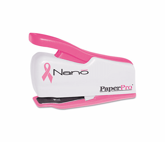 ACI1888 Nano Miniature Stapler, 12-Sheet Capacity, Pink By ACCENTRA, INC.