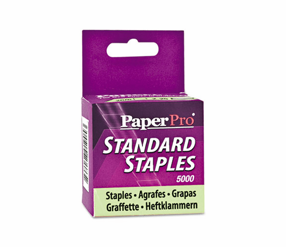 ACI1905 Half Strip Standard Office Staples, 5,000/Box By ACCENTRA, INC.