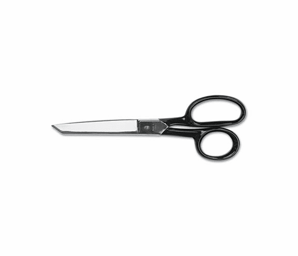 ACM10260 Forged Nickel Plated Straight Office Scissors, 8", Black By ACME UNITED CORPORATION