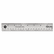 ACM10416 Stainless Steel Office Ruler With Non Slip Cork Base, 15" By ACME UNITED CORPORATION