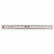 ACM10416 Stainless Steel Office Ruler With Non Slip Cork Base, 15" By ACME UNITED CORPORATION