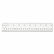 ACM10564 See Through Acrylic Ruler, 18", Clear By ACME UNITED CORPORATION