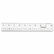 ACM10564 See Through Acrylic Ruler, 18", Clear By ACME UNITED CORPORATION