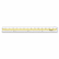 ACM10580 Acrylic Data Highlight Reading Ruler With Tinted Guide, 15" Clear By ACME UNITED CORPORATION