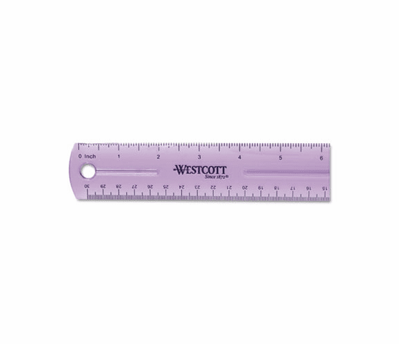 ACM12975 12" Jewel Colored Ruler By ACME UNITED CORPORATION