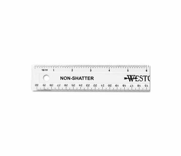 ACM13862 12" Shatterproof Ruler By ACME UNITED CORPORATION