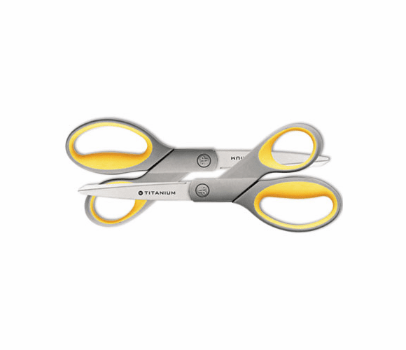 ACM13901 Titanium Bonded Scissors, Pack of 2, 8" Straight By ACME UNITED CORPORATION