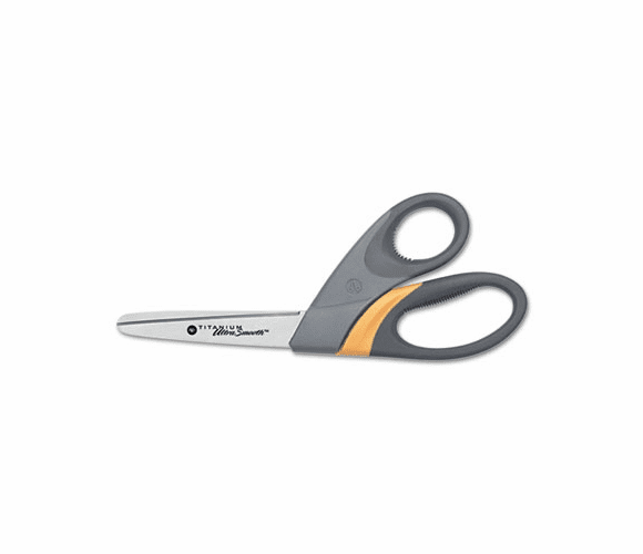 ACM14101 Titanium UltraSmooth Bent Scissors, 8" By ACME UNITED CORPORATION