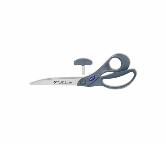 ACM14669 ExtremEdge Adjustable Tension Titanium Bonded Scissors, 9" Bent, Gray By ACME UNITED CORPORATION