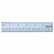 ACM14767 English and Metric Anodized Aluminum Ruler, 12-Inches, Blue By ACME UNITED CORPORATION