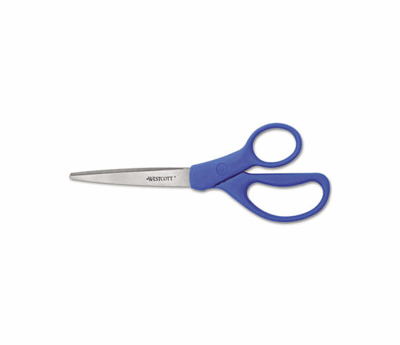 ACM15452 All Purpose Preferred Stainless Steel Scissors, 8", Blue, 2/Pack By ACME UNITED CORPORATION