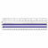 ACM40711 Data Processing Magnifying Ruler, Clear, 15" By ACME UNITED CORPORATION