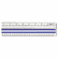 ACM40711 Data Processing Magnifying Ruler, Clear, 15" By ACME UNITED CORPORATION