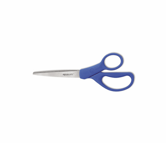 ACM41218 All Purpose Preferred Stainless Steel Scissors, 8", Blue By ACME UNITED CORPORATION