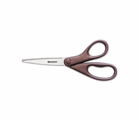 ACM41511 Design Line Stainless Steel Scissors, 8" Straight, Metallic Burgandy By ACME UNITED CORPORATION