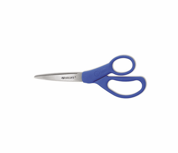 ACM43217 All Purpose Preferred Stainless Steel Scissors, 7", Blue By ACME UNITED CORPORATION