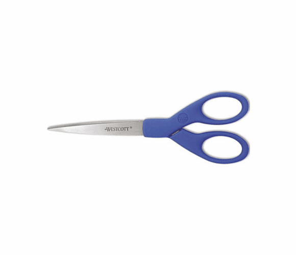 ACM44217 All Purpose Preferred Stainless Steel Scissors, 7", Blue By ACME UNITED CORPORATION
