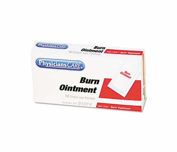 ACM51014 Burn Cream Packets, Box of 10 By ACME UNITED CORPORATION