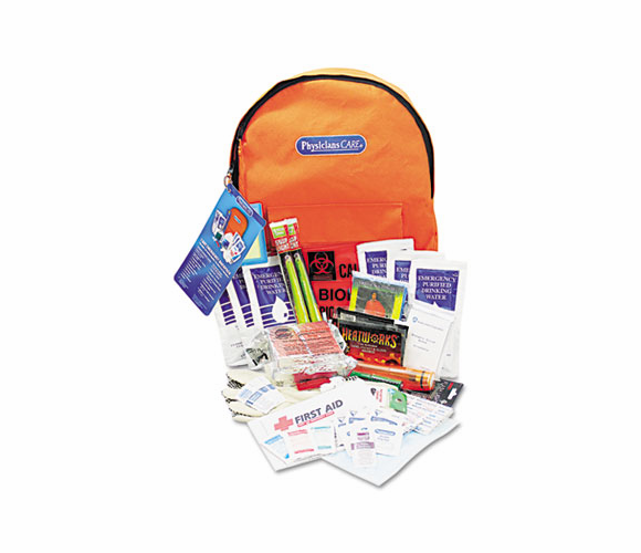 ACM90001 Emergency Preparedness First Aid Backpack, Contains 63 Pieces By ACME UNITED CORPORATION