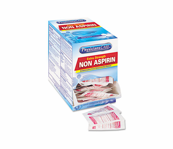 ACM90016 Non Aspirin Acetaminophen Medication, 50 Doses By ACME UNITED CORPORATION