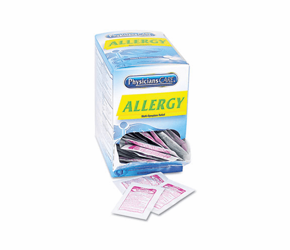 ACM90091 Allergy Antihistamine  Medication, 50 Doses of Two Tablets By ACME UNITED CORPORATION