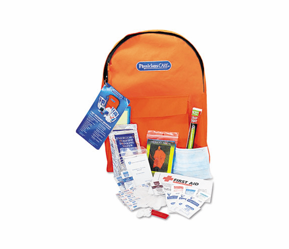ACM90123 Emergency Preparedness First Aid Backpack, Contains 43 Pieces By ACME UNITED CORPORATION