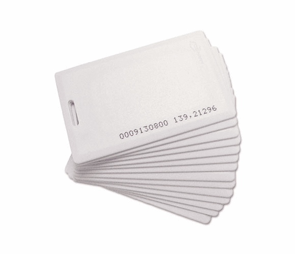ACP140126000 timeQplus Proximity Badges, 15/Pack By ACRO PRINT TIME RECORDER