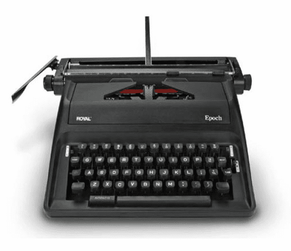 Adler Royal Epoch Portable Manual Typewriter