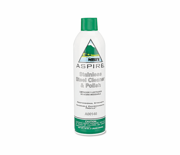 AEPA0014620 Aspire Stainless Steel Cleaner & Polish, Lemon Scent, 16 oz. Aerosol Can By AMREP