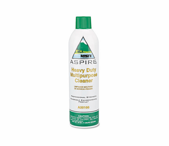 AEPA0016620 Aspire Heavy-Duty Multipurpose Cleaner, Lemon Scent, 16 oz. Aerosol Can By AMREP