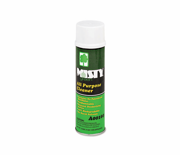 AEPA16920CT Green All-Purpose Cleaner, Citrus Scent, 19 oz Aerosol Can, 12/Carton By AMREP