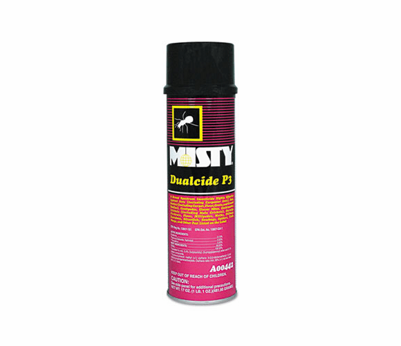AEPA44220 Dualcide P3 Insecticide, 16 oz Aerosol Can, 12 per Carton By AMREP
