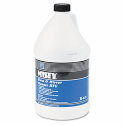 AEPR1214CT Glass & Mirror Cleaner w/Ammonia, 1 gal. Bottle, 4/Carton By AMREP