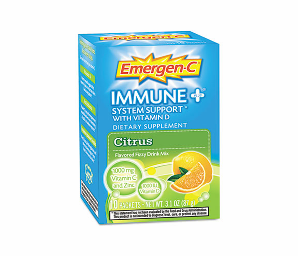 ALAEF008 Immune+ Formula, 0.3 oz, Citrus, 10/Pack By ALACER CORP./ITALY POMBIDA