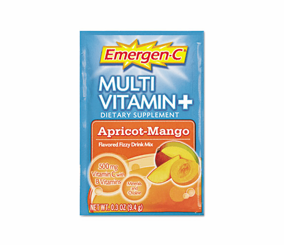 ALAEF191 Immune Defense Drink Mix, Apricot Mango, 0.3 oz Packet, 30/Pack By ALACER CORP./ITALY POMBIDA