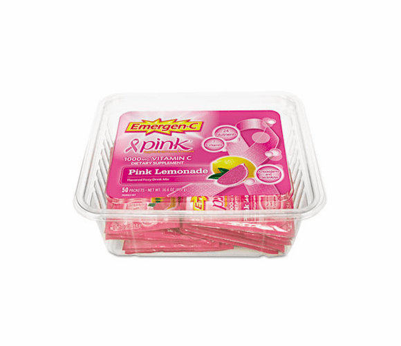 ALAEV283 Immune Defense Drink Mix, Pink Lemonade, 0.3 oz, Packet, 50/Pack By ALACER CORP./ITALY POMBIDA
