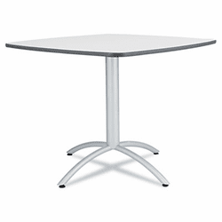 ALE65607 Caf Table, 36w x 36d x 29h, Gray Melamine Top, Steel Legs By ALERA