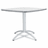 ALE65607 Caf Table, 36w x 36d x 29h, Gray Melamine Top, Steel Legs By ALERA